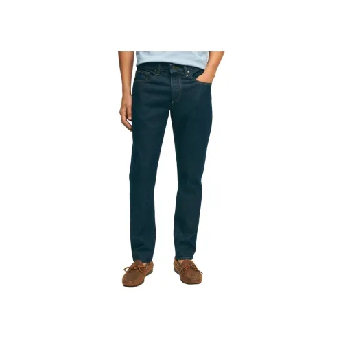 BROOKS BROTHERS 4002 Темно-синий Синий Мужские Джинсы
