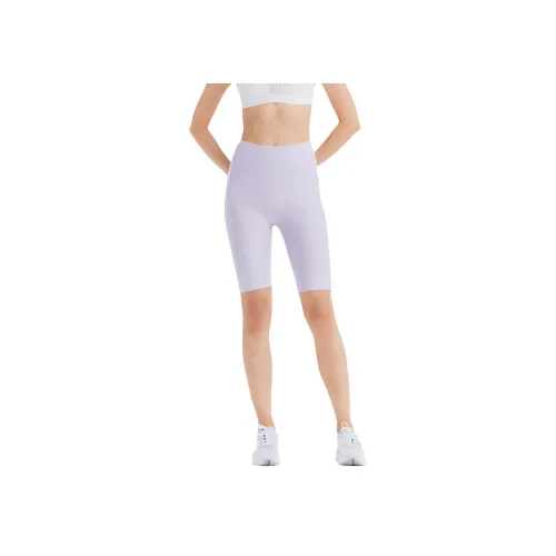 DECATHLON DOMYOS Велошорты и Велошорты Женские Светло-фиолетовые