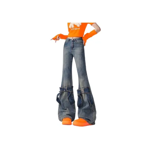 UPXIW Изображение Цвет Женские Джинсы