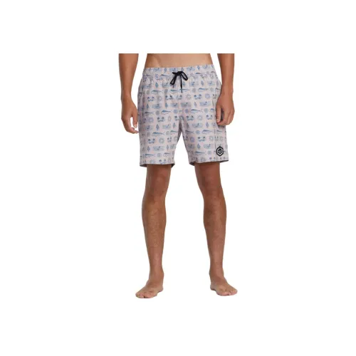 RVCA Пляжные шорты Мужские Светло-фиолетовые