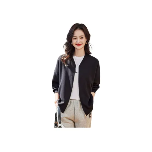 Fele.d Бейсбольная куртка Женская Цвет на изображении