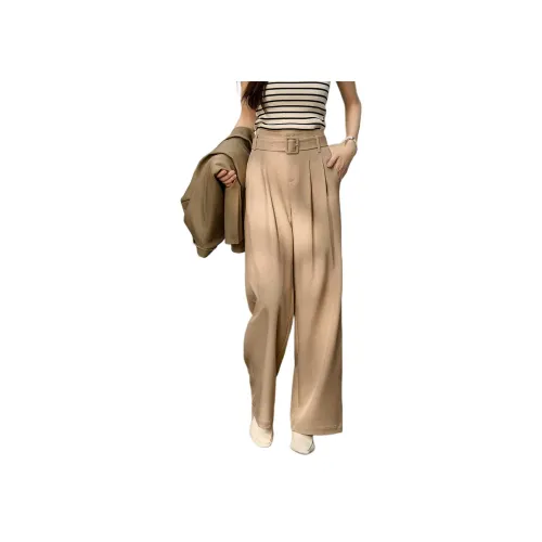 Mo Han Yi Mei Костюм Брюки Женские Хаки