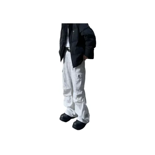 MEIPIN TANG Белый Унисекс Карго Брюки