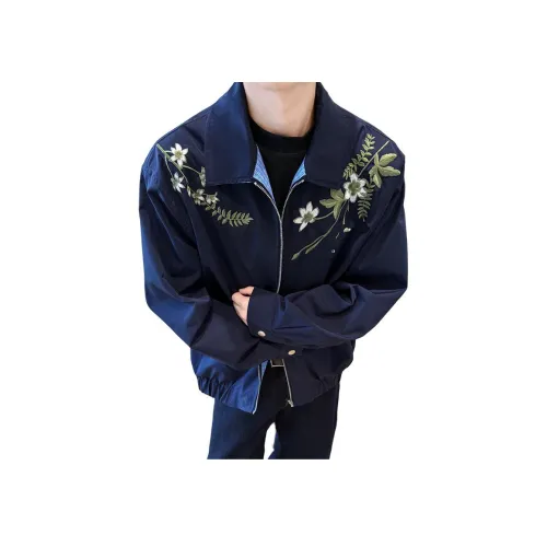 GY.VG Blue Unisex Jackets GY.VG Синий Унисекс Куртки