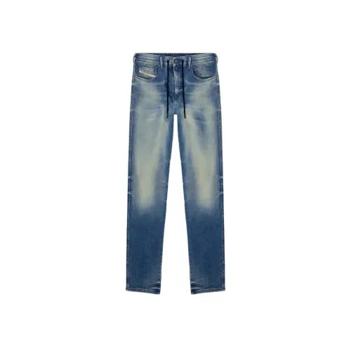 DIESEL Medium Blue Men's Jeans DIESEL Средне-голубые мужские джинсы