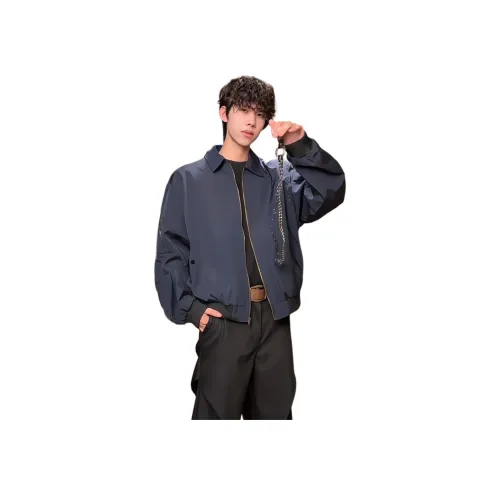 MORii Темно-синие унисекс куртки