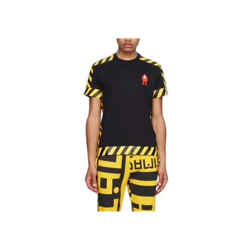 WALTER VAN BEIRENDONCK Черные Мужские Рубашки T
