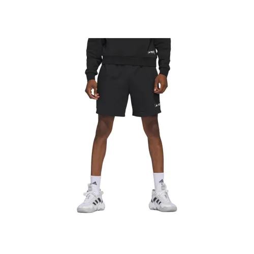 Adidas Мужские Повседневные Шорты Черные