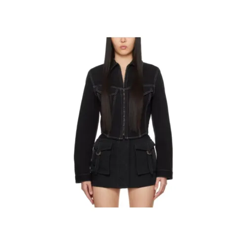 DION LEE Куртки Пальто Женские Черный