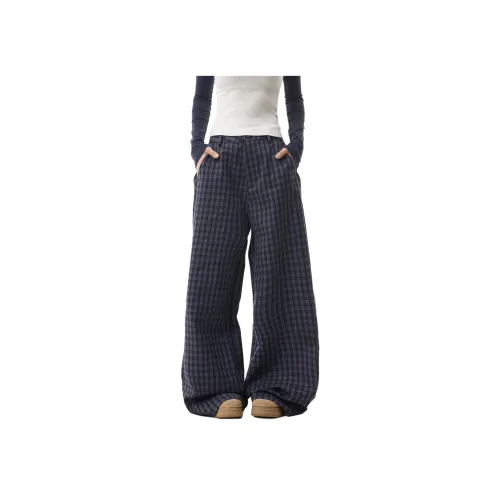 Pirkadat Темно-синие унисекс повседневные штаны