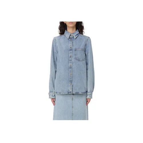 TOTEME Синие Женские Рубашки