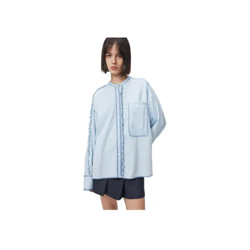 FABRIQUE Синий Женские Рубашки