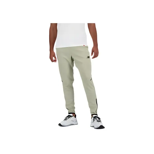 New Balance Tenacity Knit Тренировки Брюки Вязаные Тренировочные брюки Мужской Светло-зеленый