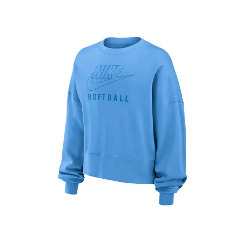 nike FW24 Толстовка Женская Синяя