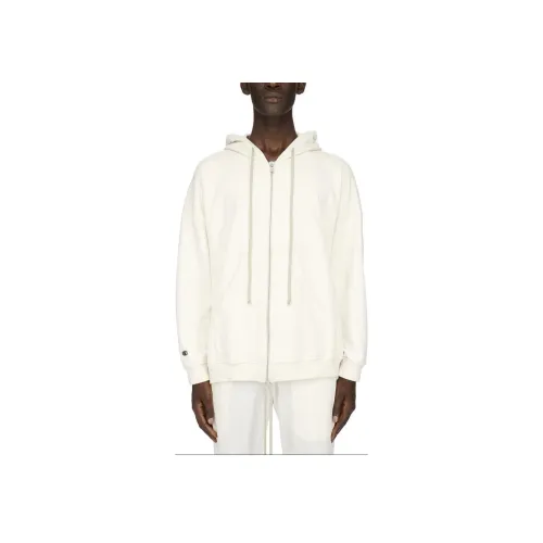 RICK OWENS совместный бренд Champion Co Branded Edition Белый Мужской Свитшот