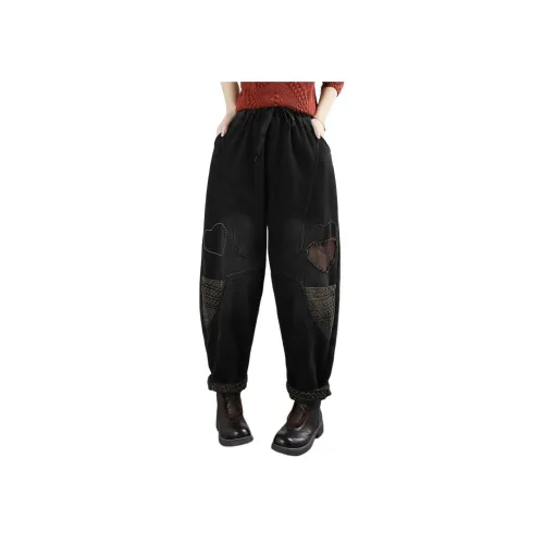 Mu Qingqing Женские Джинсы