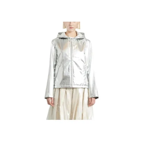 CDG Куртки Пальто Женское Серебристое