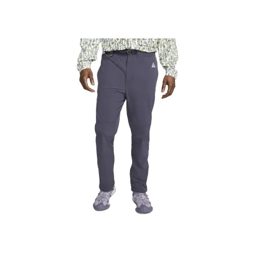 Nike Темно-фиолетовые Мужские Повседневные Штаны