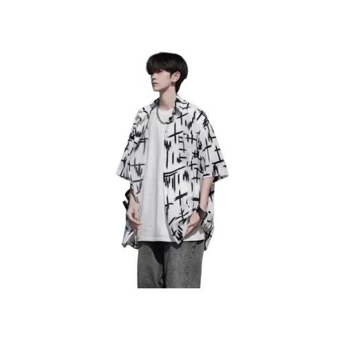 JIARONG Повседневный Гавайи Куртка Рубашка Унисекс