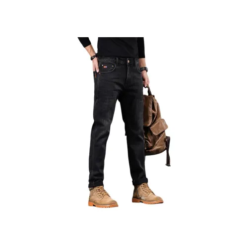 ZENGZHI Джинсы Облегающий крой Прямой крой Унисекс