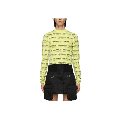 Hood By Air Зеленый Мужской T-Рубашки