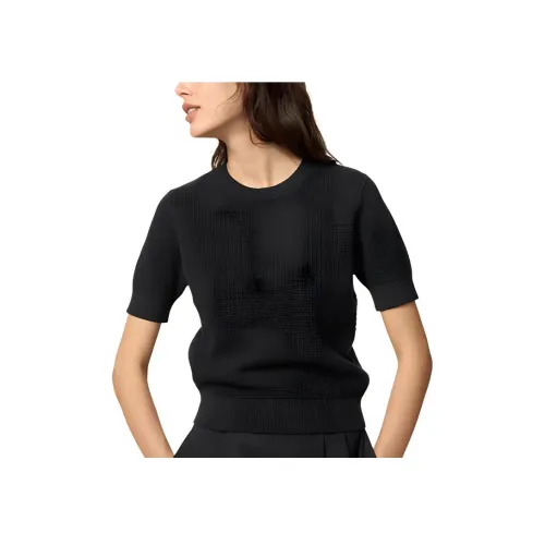 UNIQLO Comptoir des Cotonniers Collaboration Черные Женские Футболки