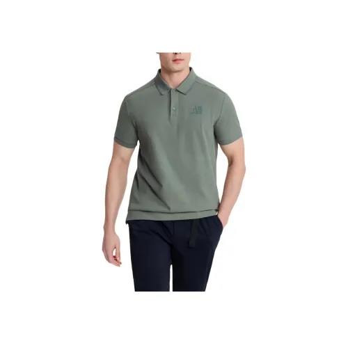 AIGLE Rosemary Зеленый Мужская Рубашка Поло