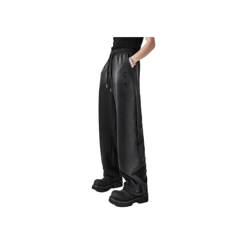 ALL IN Повседневные брюки Мужские Ослепительный черный