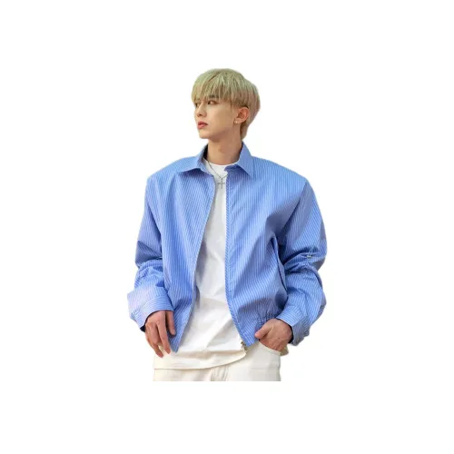 XUBAIHUO Синий Унисекс Куртки