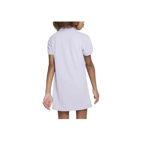NIKE Dri Fit Фиолетовый Детские Платья