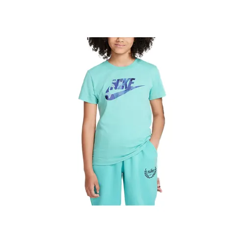NIKE Зеленый Иней Школьный возраст Футболка