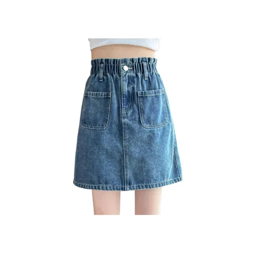 BALENO Рабочий стиль Универсальный Тонкий HIGH RISE A-образная Юбка Однотонный Маленький Лето Женские