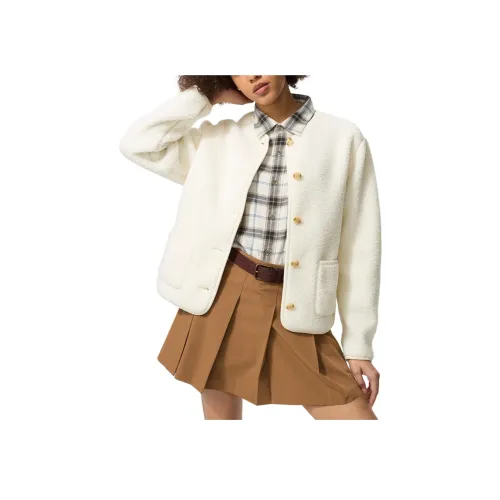 UNIQLO Белый Женский Трикотаж