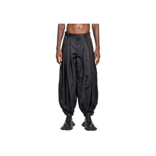 COMME Des GARCONS HOMME PLUS Черные Мужские Повседневные Штаны