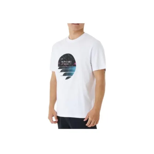 RIP CURL Белая Мужская Футболка