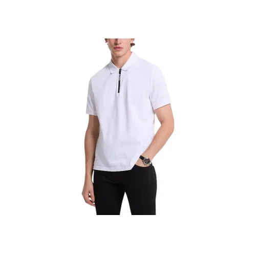 MICHAEL KORS Белая Мужская Рубашка Поло