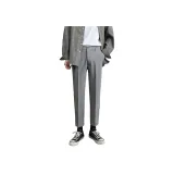 Светло-серый, длина до щиколотки