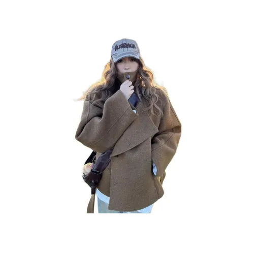 COHX Хаки Женское Пальто