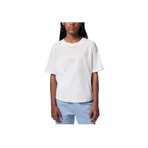 Nike T-рубашка Парусный белый для детей 3-7 лет