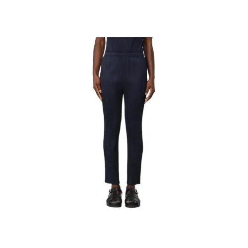 PLEATS PLEASE ISSEY MIYAKE FW24 Повседневные брюки Женские Синий