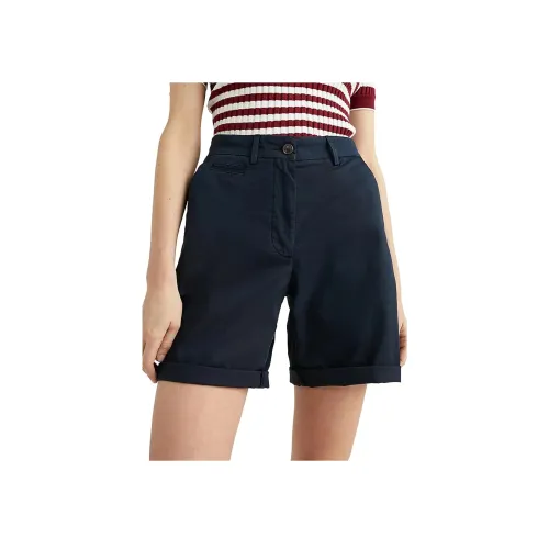 Tommy Hilfiger Морской синий Женские Повседневные шорты