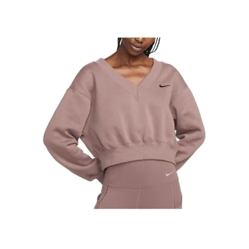 nike Sportswear Phoenix Fleece Свитшот Женские Smoke Lilac