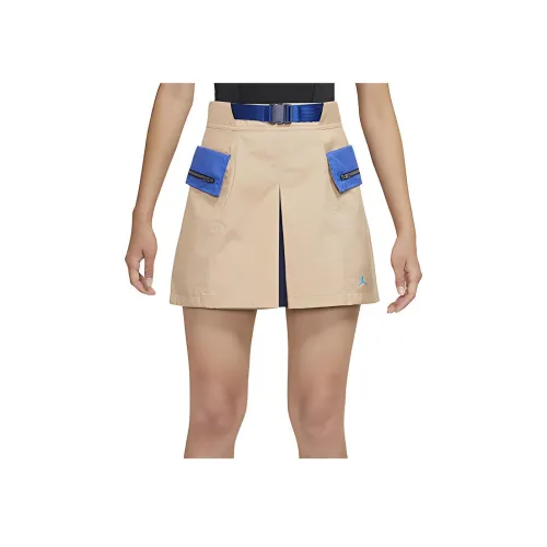 Jordan Khaki Женская Повседневная Юбка Короткая