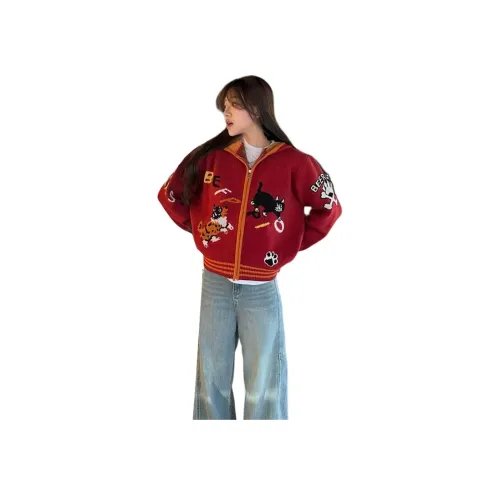 BVODE Красный Женский Трикотаж