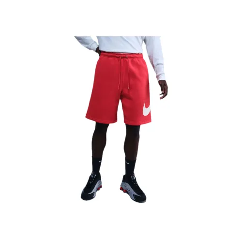nike Club SS25 Повседневные шорты Мужские Красные