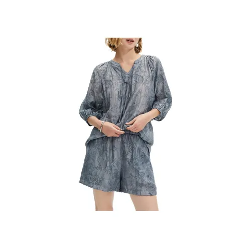 Badgley Mischka Повседневный костюм женский синий