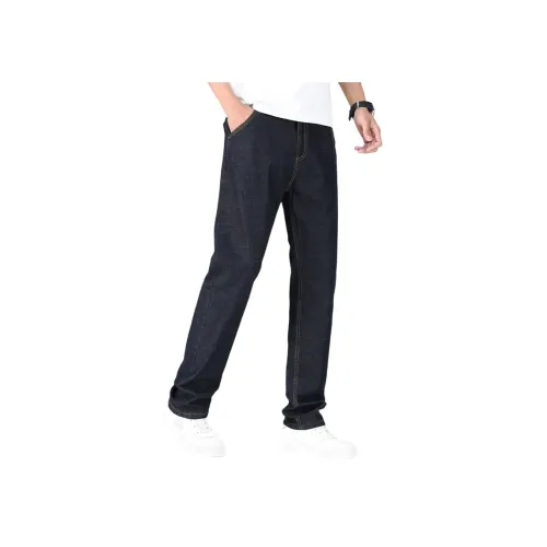 KM 2025 Spring Summer Джинсы Тонкие Мужские