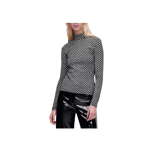 Karl Lagerfeld T-Shirt Женская Черная Белая