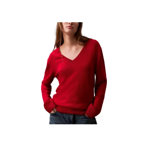 Calvin Klein Алый Женские Свитеры