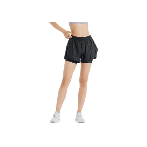 DECATHLON Черные Женские Спортивные Шорты